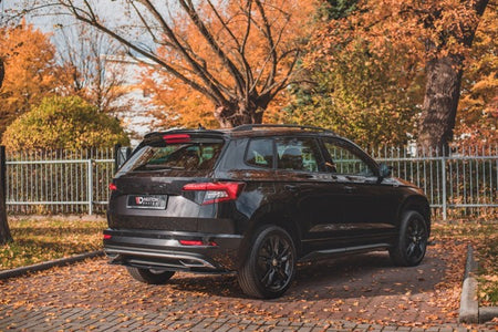 Maxton Spoiler Cap Skoda Karoq Sportline - Gloss Black