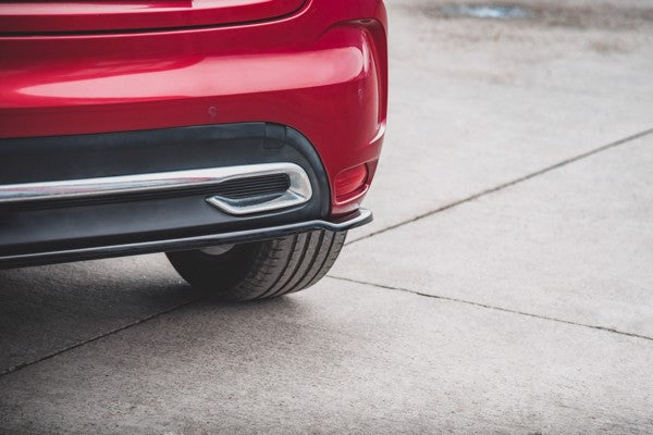 Maxton Central Rear Splitter Citroen DS4 - Gloss Black