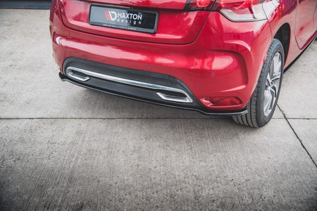 Maxton Central Rear Splitter Citroen DS4 - Gloss Black