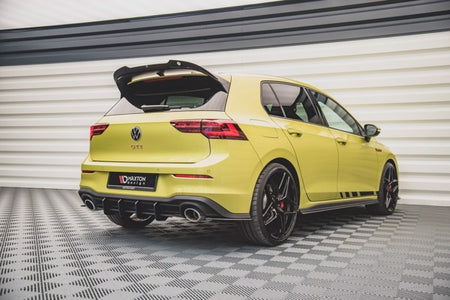 Maxton Racing Durability Rear Diffuser V.1 Volkswagen Golf 8 Gti  Clubsport - Black