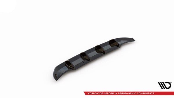 Maxton Rear Valance Volkswagen T-Roc Mk1 - Gloss Black