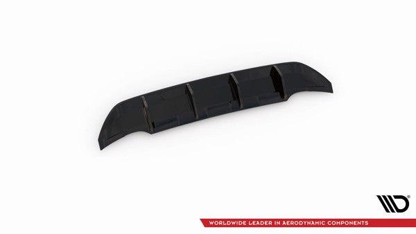 Maxton Rear Valance Volkswagen T-Roc Mk1 - Gloss Black