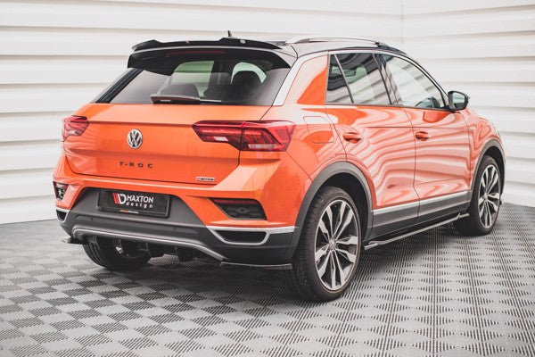 Maxton Rear Valance Volkswagen T-Roc Mk1 - Gloss Black