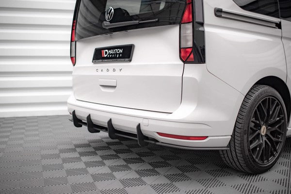 Maxton Street Pro Rear Diffuser Volkswagen Caddy Mk5 - Black