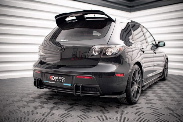 Maxton Street Pro Rear Diffuser Mazda 3 Mps Mk1 - Black