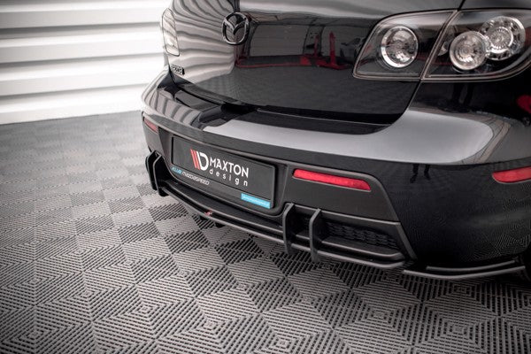 Maxton Street Pro Rear Diffuser Mazda 3 Mps Mk1 - Black