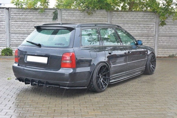 Maxton Rear Side Splitters Audi S4 B5 Avant - Gloss Black