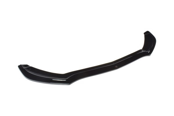 Maxton Front Splitter V.1 Mercedes- Benz C-Class W205 Coupe Amg-Line - Gloss Black