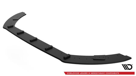 Maxton Racing Durability Front Splitter Ford Fiesta Mk8 St / St-Line - Black