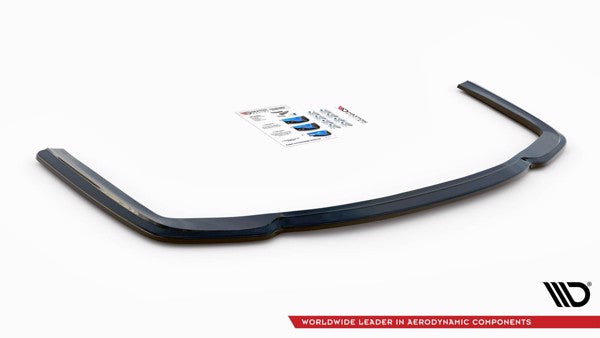 Maxton Central Rear Splitter For BMW 7 M-Pack G11 - Gloss Black
