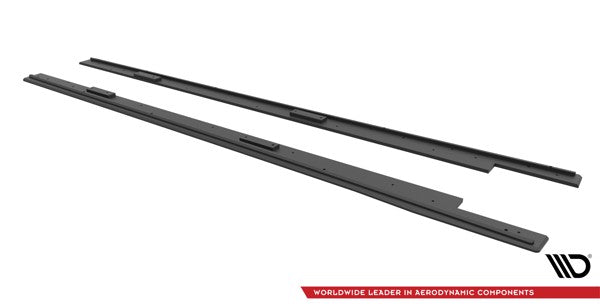 Maxton Street Pro Side Skirts Diffusers Mazda 3 Mps Mk1 - Black
