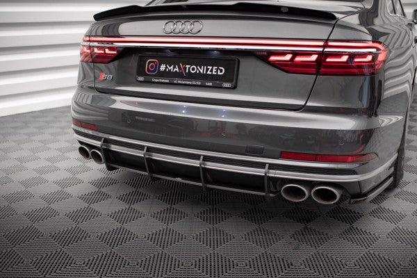 Maxton Street Pro Rear Diffuser Audi S8 D5 - Black