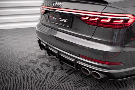 Maxton Street Pro Rear Diffuser Audi S8 D5 - Black