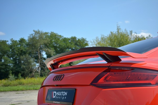 Maxton Spoiler Cap Audi TT RS 8S - Gloss Black