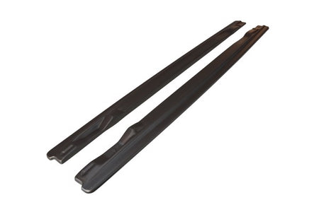Maxton Side Skirts Diffusers Audi A6 C6 S-Line (Preface/Facelift) - Gloss Black