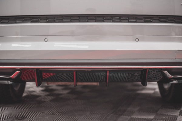 Maxton Rear Valance Skoda Kodiaq Mk1 Sportline - Gloss Black