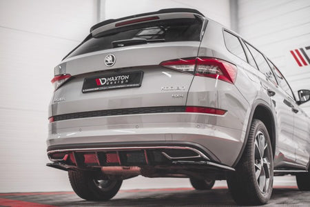 Maxton Rear Valance Skoda Kodiaq Mk1 Sportline - Gloss Black