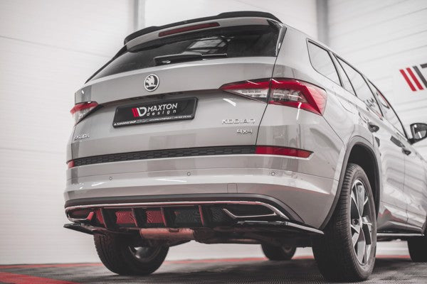 Maxton Rear Valance Skoda Kodiaq Mk1 Sportline - Gloss Black