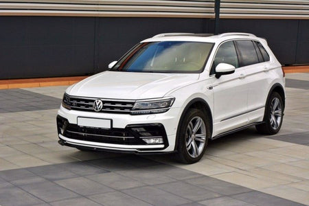 Maxton Front Splitter VW Tiguan Mk2 R-Line - Gloss Black