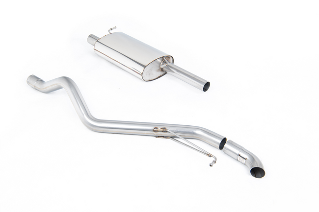 Milltek cat-back udstødning til Volkswagen Transporter \ Caravelle T5 LWB 2.0 BiTDI 180PS 2WD og 4MOTION, resoneret – billede 2