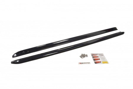 Maxton Side Skirts Diffusers Audi S3 8L - Gloss Black
