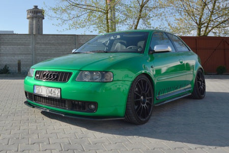 Maxton Side Skirts Diffusers Audi S3 8L - Gloss Black