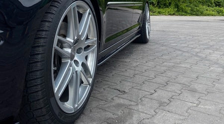 Maxton Side Skirts Diffusers Volkswagen Caddy Mk. 4 - Gloss Black