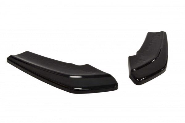 Maxton Rear Side Splitters For BMW X4 M-Pack - Gloss Black