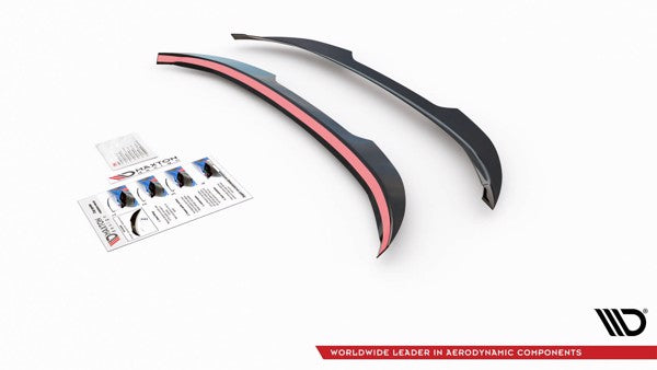Maxton Spoiler Cap Peugeot 308 Sw Mk2 Facelift - Gloss Black