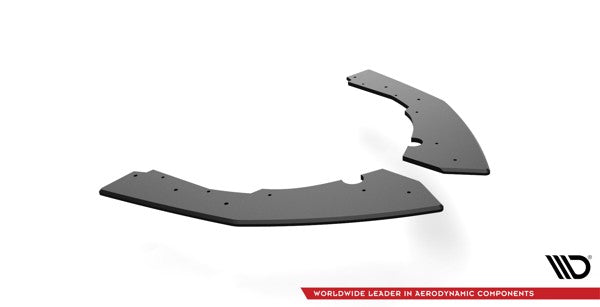 Maxton Street Pro Rear Side Splitters BMW M2 F87 - Black