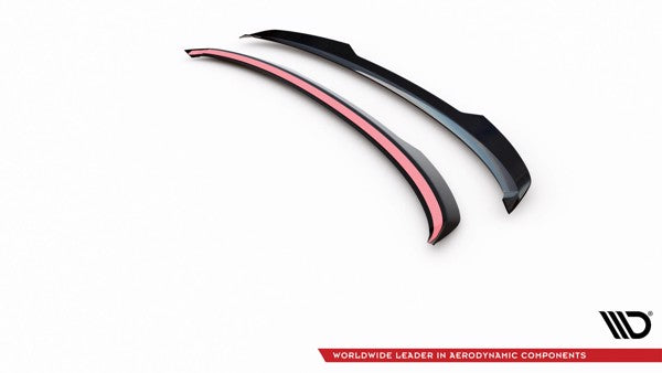 Maxton Spoiler Cap Volkswagen T-Roc R Mk1 Facelift - Gloss Black