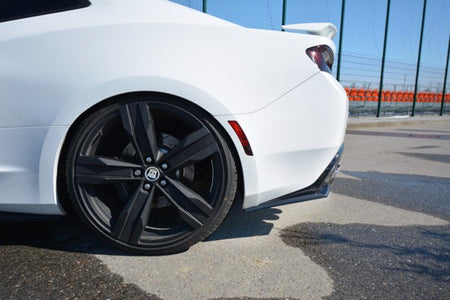 Maxton Rear Side Splitters Chevrolet Camaro 6Th-Gen. Phase-I 2Ss Coupe - Gloss