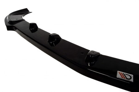 Maxton Front Splitter Mercedes Slk R170 For Amg 204 Bumper - Gloss Black