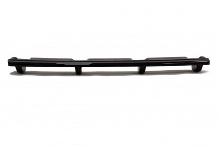 Maxton Central Rear Splitter BMW 1 F20/F21 M-Power (With Vertical Bars) - Gloss Black