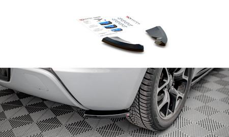 Maxton Rear Side Splitters Opel Astra Gtc Opc-Line J - Gloss Black