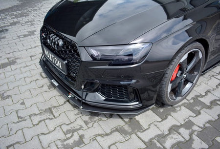 Maxton Front Racing Splitter V.1 Audi RS3 8V Fl Sportback