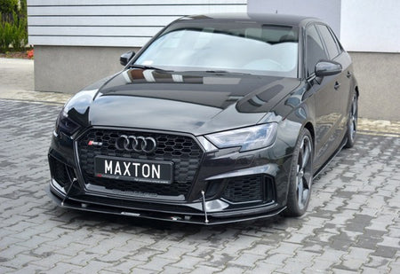 Maxton Front Racing Splitter V.1 Audi RS3 8V Fl Sportback