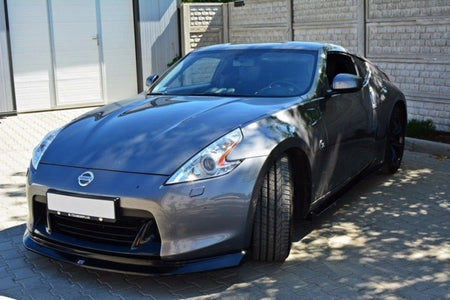Maxton Front Splitter Nissan 370Z - Gloss Black