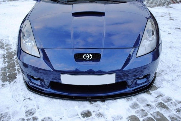 Maxton Front Splitter Toyota Celica T23 Ts Preface - Gloss Black