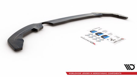 Maxton Central Rear Splitter Ford Puma - Gloss Black