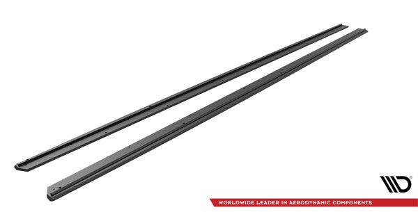 Maxton Street Pro Side Skirts Diffusers BMW 4 Gran Coupe M-Pack G26 - Black