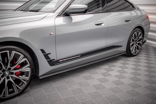 Maxton Street Pro Side Skirts Diffusers BMW 4 Gran Coupe M-Pack G26 - Black