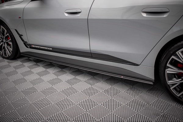Maxton Street Pro Side Skirts Diffusers BMW 4 Gran Coupe M-Pack G26 - Black