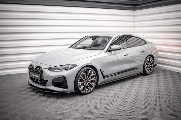 Maxton Street Pro Side Skirts Diffusers BMW 4 Gran Coupe M-Pack G26 - Black