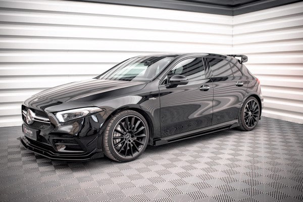 Maxton Side Flaps Mercedes A35 Amg / Amg-Line Aero Pack W177 