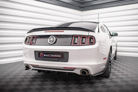 Maxton Spoiler Cap Ford Mustang Mk5 Facelift - Gloss Black