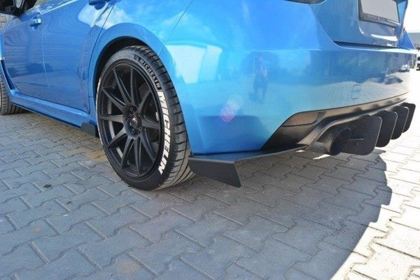 Maxton Rear Side Splitters Subaru Impreza Wrx Sti 2009-2011