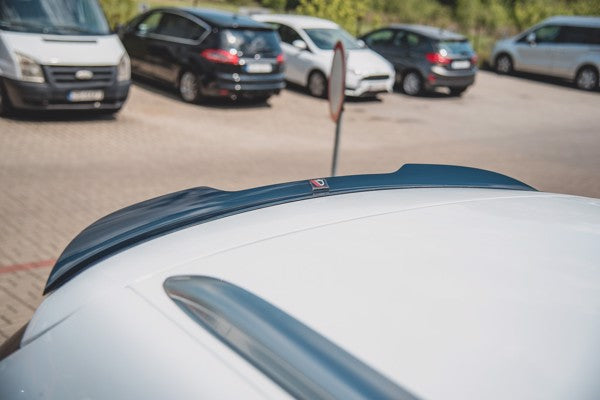 Maxton Spoiler Cap Ford Mondeo Estate Mk5 Facelift - Gloss Black