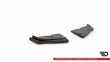 Maxton Rear Side Splitters Renault Clio Iii RS - Gloss Black