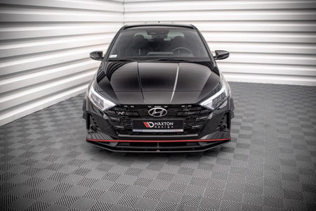 Maxton Street Pro Front Splitter Hyundai I20 N Mk3 - Black